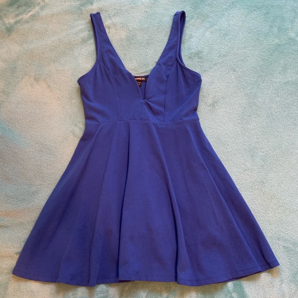 🔴SOLD🔴 Express Blue Shorts Dress 💙